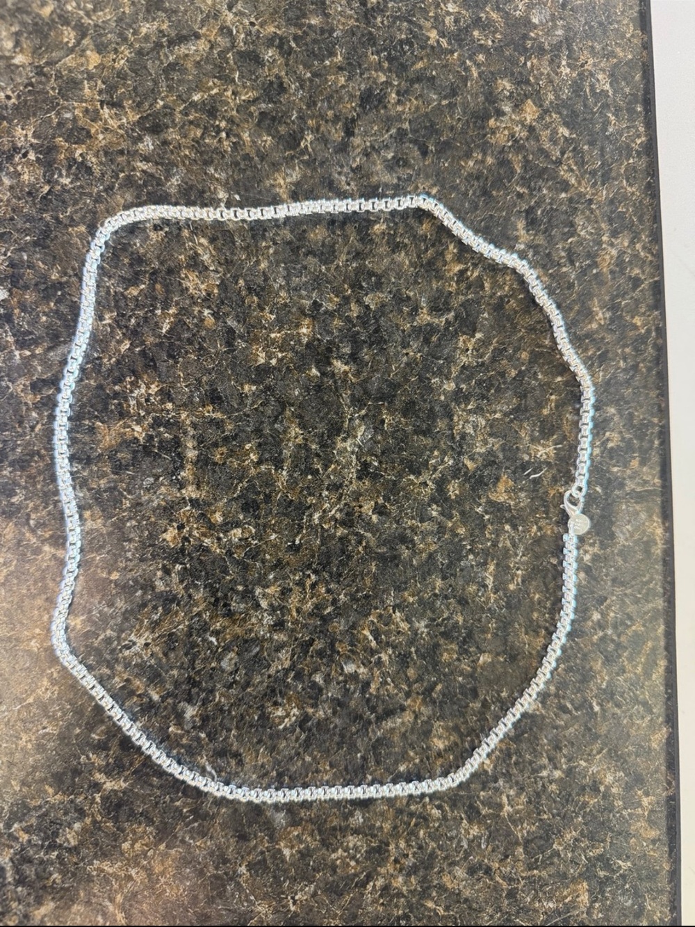 3mm Diamond Cut Popcorn Chain Necklace - 925 Sterling Silver - 24”